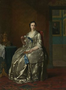 Portrett av Machteld Muilman, ca. 1745-7